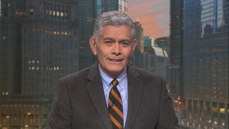 Phil Ponce hosts a holiday edition of “Chicago Tonight.” (WTTW News)