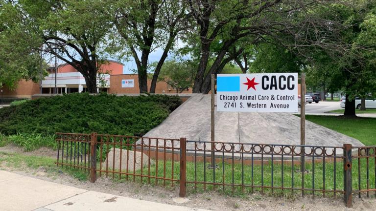 The Chicago Animal Care and Control facility at 2741 S. Western Ave. is pictured in a file photo. (Eunice Alpasan / WTTW News)