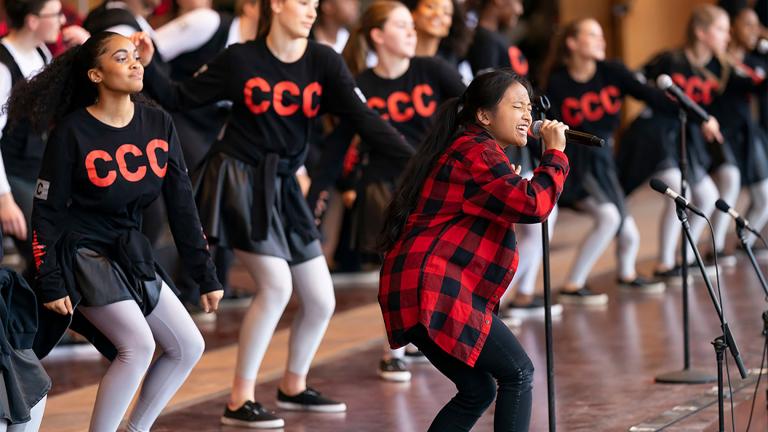 From Hyde Park to Humboldt Park, the Chicago Children’s Choir is everywhere. Now the Choir has joined forces with the Q Brothers for the new record, “Long Way Home,” a musical odyssey and love letter to the city. (Courtesy Chicago Children’s Choir)