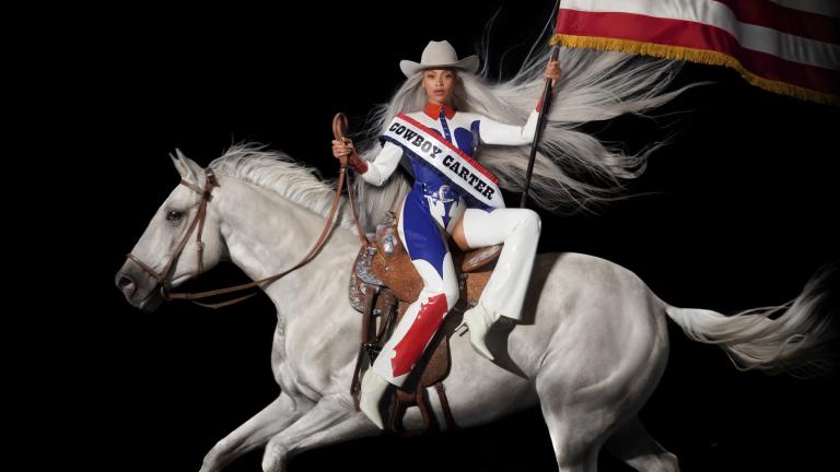 Beyoncé’s “Cowboy Carter” album cover. (Credit: Blair Caldwell / Parkwood Entertainment LLC) 