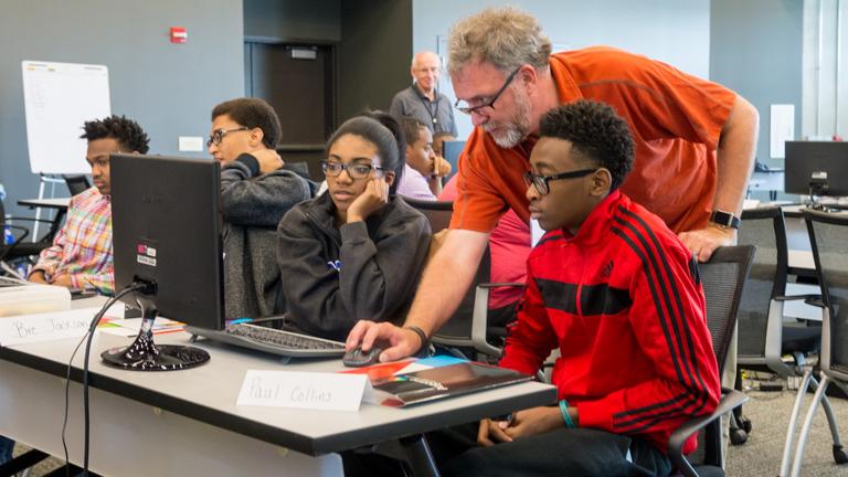 CPS students attended class last year at an average rate of 93.4 percent – a district record. (Argonne National Laboratory / Flickr)