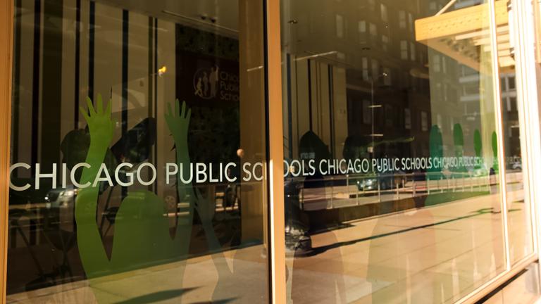 Chicago Public Schools headquarters. (Michael Izquierdo / WTTW News)