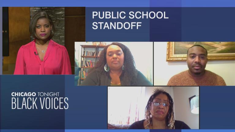 A feud between Chicago Public Schools and the teachers union leads to a district wide shutdown. We hear from parents who are stuck in the middle about how this standoff is impacting their children. (WTTW News)