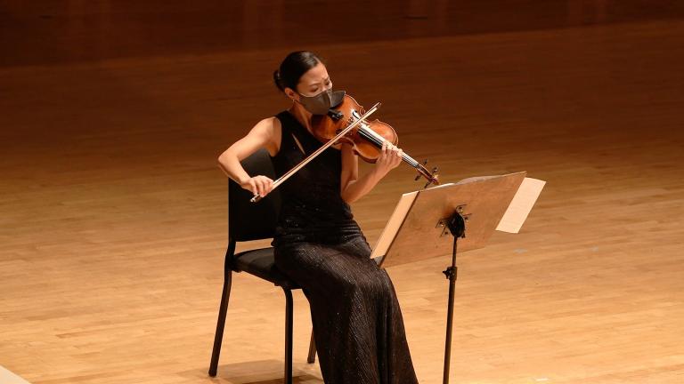 Associate Concertmaster Stephanie Jeong. (Credit: Todd Rosenberg Photography)