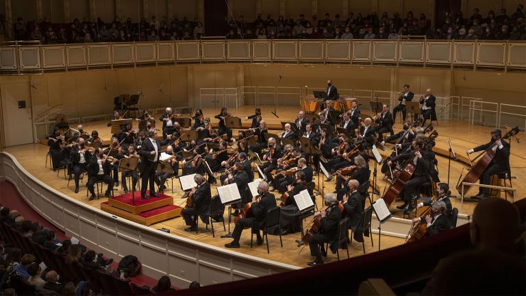 Zell Music Director Riccardo Muti leads the Chicago Symphony Orchestra in an all-Beethoven program on January 13, 2022. (Credit Todd Rosenberg Photography)