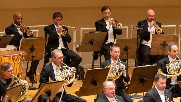 Members of the Chicago Symphony Orchestra perform a program featuring Tchaikovsky’s Suite from “Swan Lake” on Jan. 20, 2022. (Credit: Todd Rosenberg Photography)