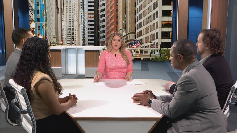 Amanda Vinicky hosts "Week in Review" on March 14, 2025. (WTTW News)