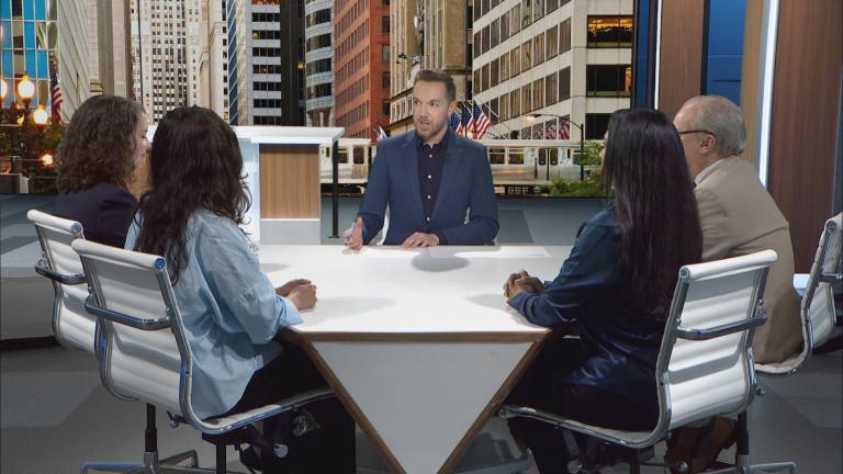 Nick Blumberg hosts "Week in Review" on June 13, 2025. (WTTW News)