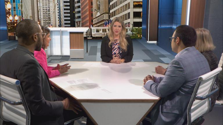 Amanda Vinicky and guests of "Week in Review."