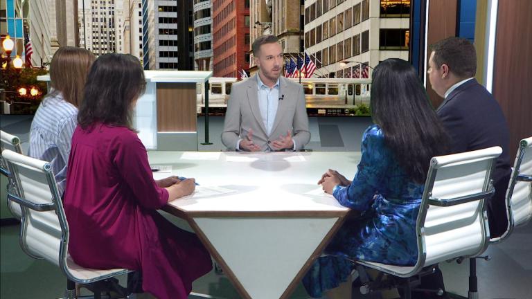 Nick Blumberg hosts "Week in Review" on Aug. 8, 2025. (WTTW News)