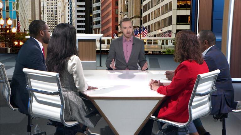 Nick Blumberg hosts "Week in Review" on Aug. 29, 2025. (WTTW News)