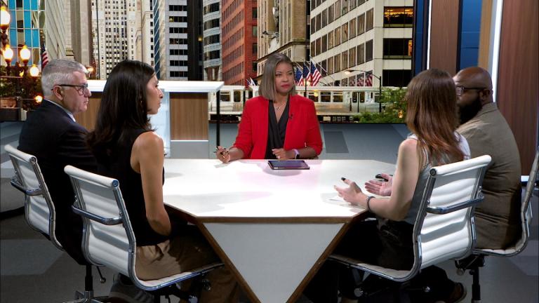 Brandis Friedman hosts the Sept. 5, 2025, episode of "Week in Review." (WTTW News)