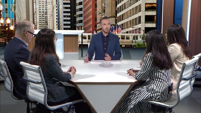 Nick Blumberg hosts the Oct. 3, 2025, episode of "Week in Review." (WTTW News)
