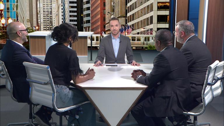 Nick Blumberg hosts "Week in Review" on Oct. 24, 2025. (WTTW News)