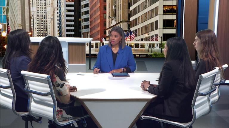 Brandis Friedman hosts the Nov. 21, 2025, episode of "Week in Review." (WTTW News)