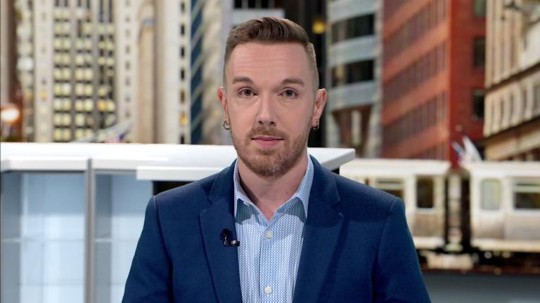 Nick Blumberg hosts the Nov. 28, 2025, episode of "Week in Review." (WTTW News)