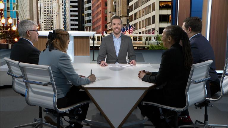 Nick Blumberg hosts "Week in Review." (WTTW News)