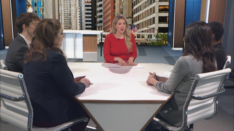 Amanda Vinicky hosts "Week in Review." (WTTW News)