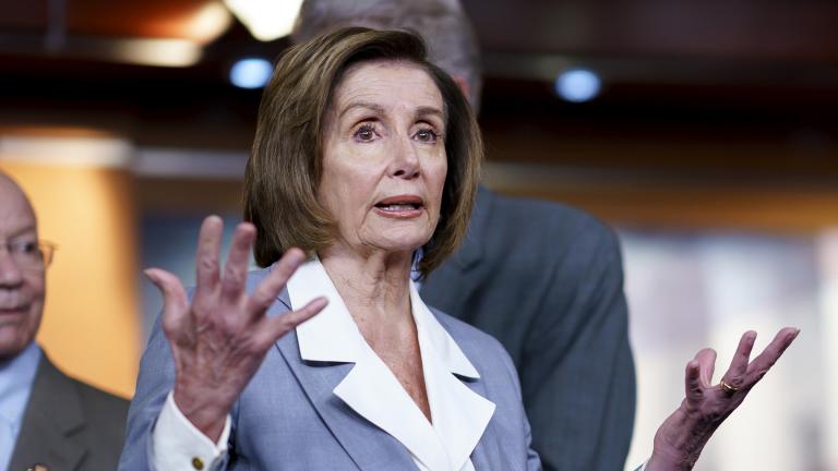 In this June 30, 2021 file photo, Speaker of the House Nancy Pelosi, D-Calif., responds to a question at a news conference as the House prepares to vote on the creation of a select committee to investigate the Jan. 6 insurrection, at the Capitol in Washington. (AP Photo / J. Scott Applewhite, File)