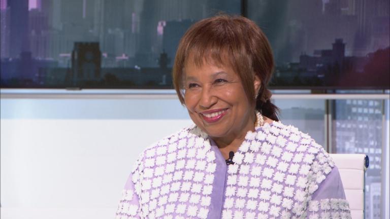 Carol Moseley Braun appears on “Chicago Tonight: Black Voices” on June 12, 2024. (WTTW News)