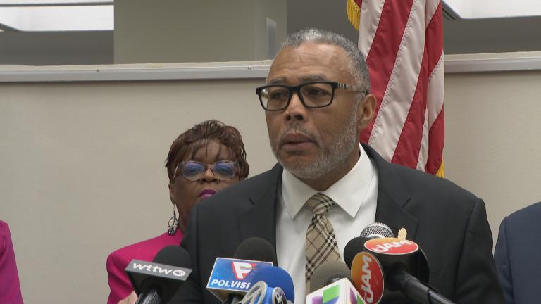 “If you’re mad about your school being closed in your neighborhood, be counted. If you’re mad about the resources not coming to your community, be counted,” said Chicago Ald. Howard Brookins Jr., 21st Ward. “If you’re mad about your school being closed in your neighborhood, be counted. If you’re mad about the resources not coming to your community, be counted,” said Chicago Ald. Howard Brookins Jr., 21st Ward.