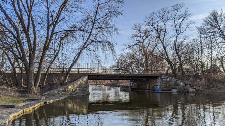 Clarence Darrow Memorial Bridge/Columbia Bridge in Jackson Park, a Chicago 7 Most Endangered in 2025. (Eric Allix Rogers)