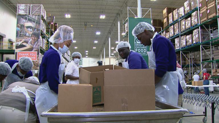 As the cost of food rises, the need is also increasing.  According to data from the Chicago Food Depository, about 14% of Chicagoans experience food insecurity. (WTTW News)