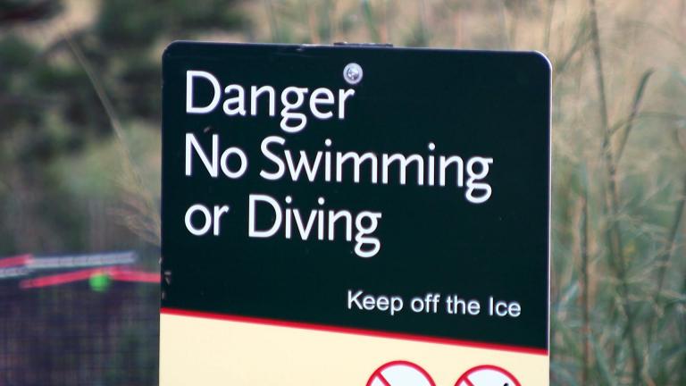 Are safety signs enough? Some activists are calling for life rings along the lakefront. (WTTW News)