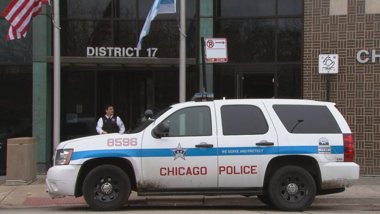 A Chicago Police Department vehicle is pictured in a file photo. (WTTW News)