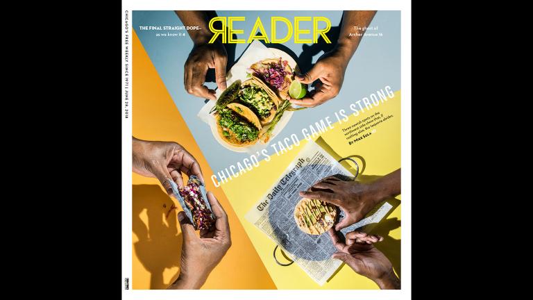 Chicago Reader cover dated June 28, 2018. (Chicago Reader / Facebook)