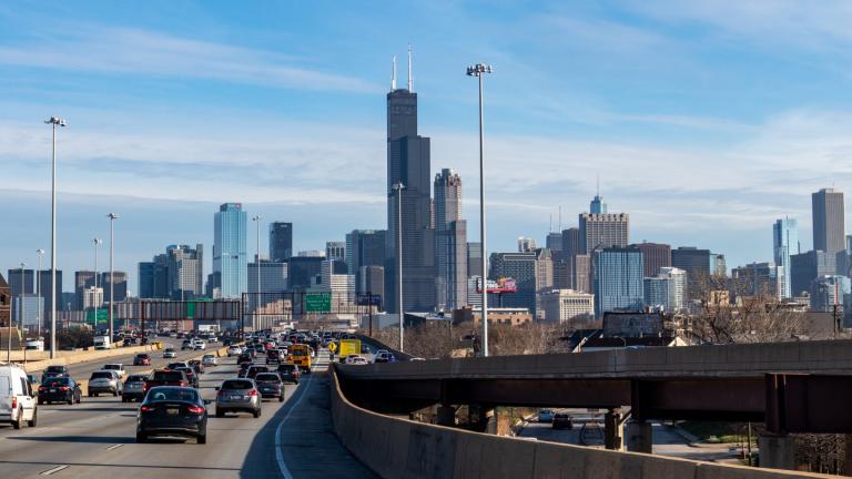 Traffic in Chicago is pictured in a file photo. (KKStock / iStock) 