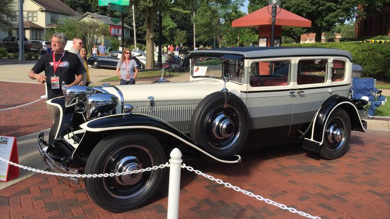Chicago Vintage Motor Carriage’s 1932 Ruxton at the Geneva Concours d’Elegance. (Credit: Bill Ficht) Chicago Vintage Motor Carriage’s 1932 Ruxton at the Geneva Concours d’Elegance. (Credit: Bill Ficht)