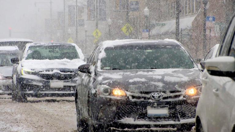 Friday’s afternoon and evening commutes could be a messy one. (WTTW News)