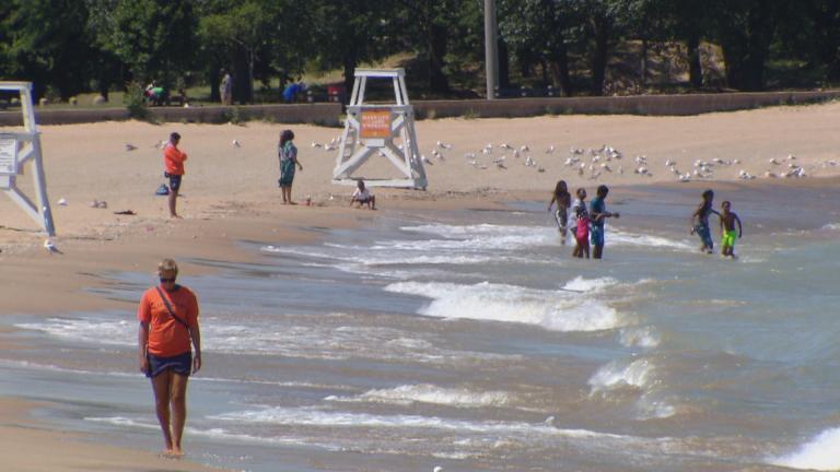Lake Michigan is pictured in a file photo. (WTTW News)