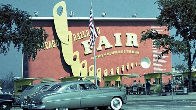 Chicago Railroad Fair, 1948. Chicago Railroad Fair, 1948.
