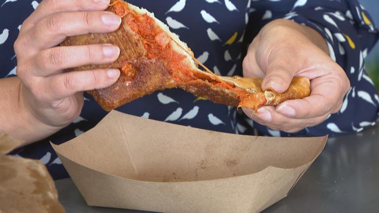 Once they were satisfied with the filling’s flavor and folding process, Iltaco added the pizza puff to its lineup in 1976 and it took off from there. (WTTW News)