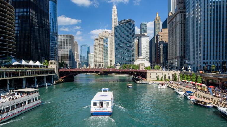 (Courtesy of Chicago River Swim)