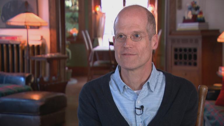 Artist Chris Ware (WTTW News)
