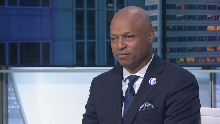 Illinois House Speaker Emanuel “Chris” Welch appears on “Chicago Tonight” on May 31, 2023. (WTTW News)