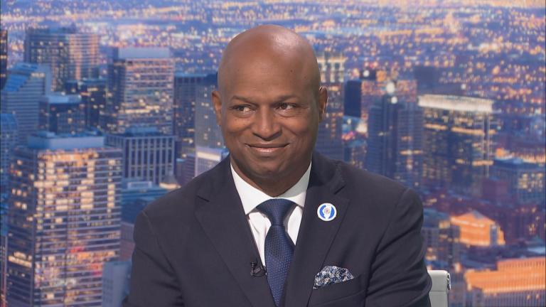 Illinois House Speaker Emanuel “Chris” Welch appears on “Chicago Tonight” on June 3, 2024. (WTTW News)