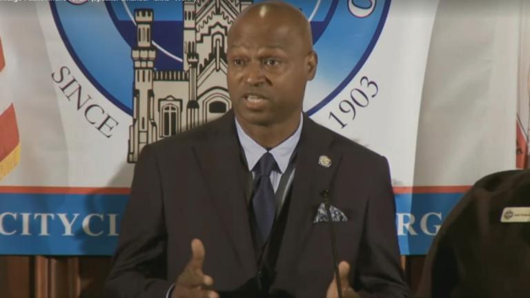 Illinois House Speaker Chris Welch. (Via City Club of Chicago)