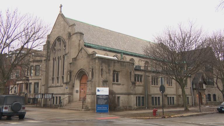 The now-closed Church of the Advent, 2900 W. Logan Blvd., in Logan Square. 