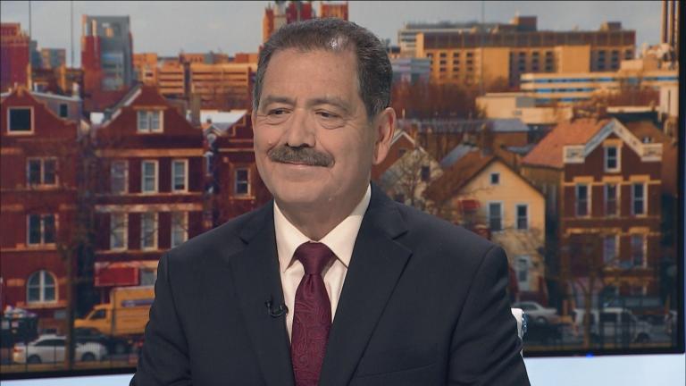 U.S. Rep. Jesús “Chuy” García appears on Chicago Tonight” on Nov. 22, 2022. (WTTW News)