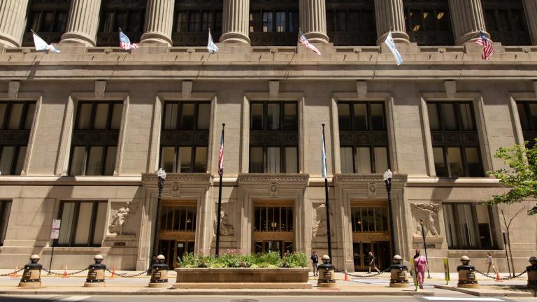 Chicago City Hall. (Michael Izquierdo / WTTW News)