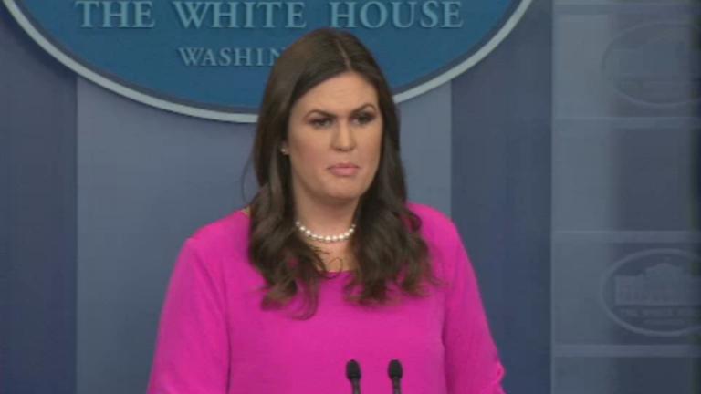 White House Press Secretary Sarah Huckabee Sanders White House Press Secretary Sarah Huckabee Sanders