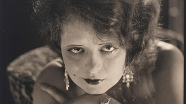 Photo of actress Clara Bow by Edward Steichen