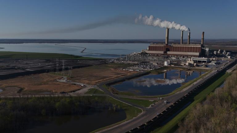 FILE - The Gibson Power Plant operates April 10, 2025, in Princeton, Ind. (AP Photo / Joshua A. Bickel, File)