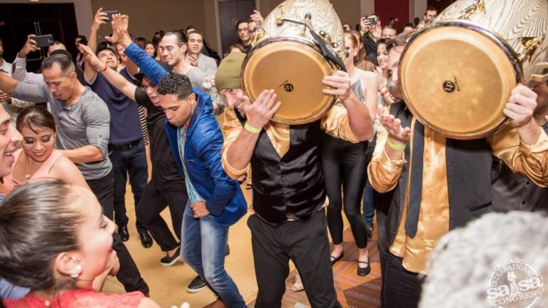 A performance at the Chicago International Salsa Congress. (Courtesy of Chicago International Salsa Congress)