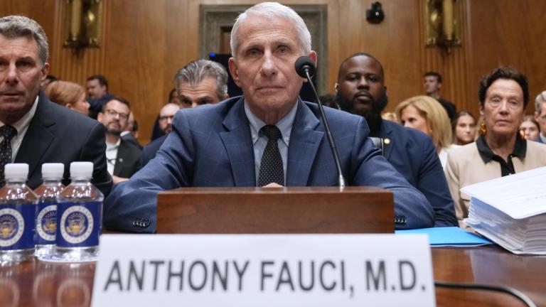 Dr. Anthony Fauci appears before the Senate Homeland Security and Governmental Affairs Committee at the Capitol, Wednesday, July 29, 2026, in Washington. (AP Photo / Allison Robbert)