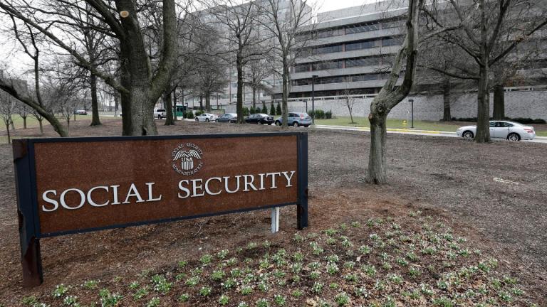 The Social Security Administration's main campus is seen in Woodlawn, Md., Jan. 11, 2013. (AP Photo / Patrick Semansky, File)